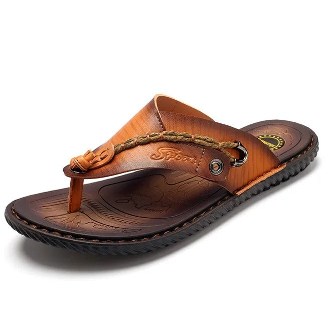 Nathan | Comfortable Leather Sandal 1