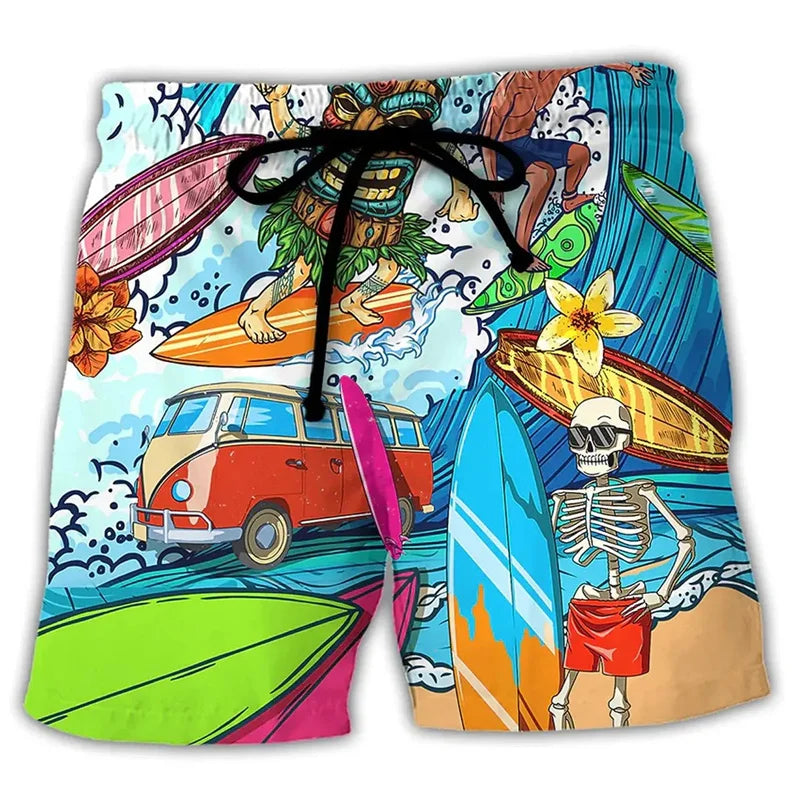 Ninos | Lightweight  Graffiti Print Swim Shorts 3