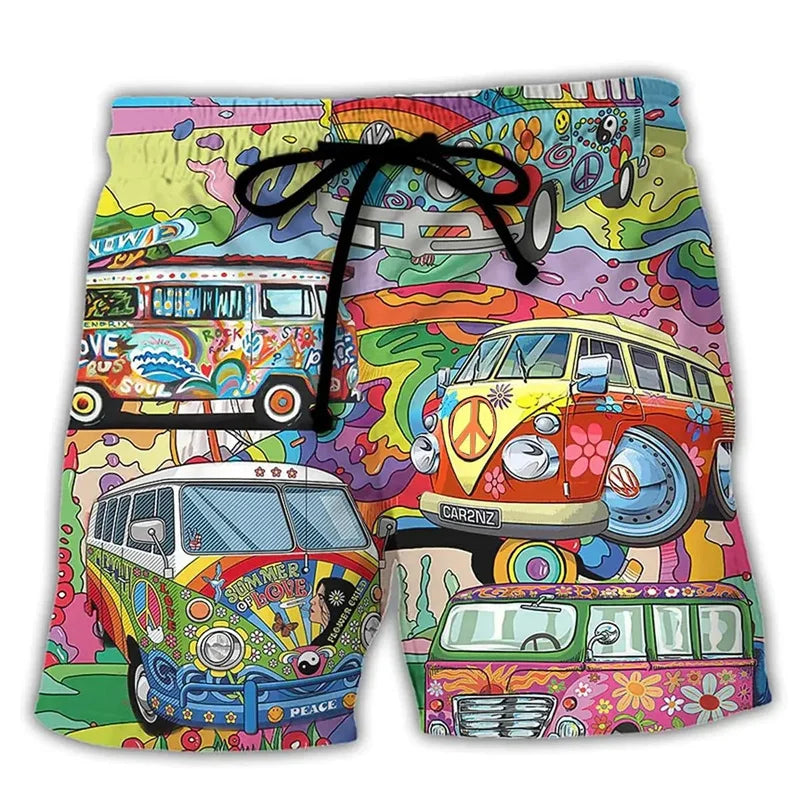 Ninos | Lightweight  Graffiti Print Swim Shorts 5