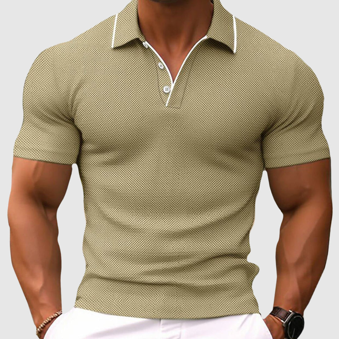 Oliver | Breathable and refined contemporary polo shirt 0