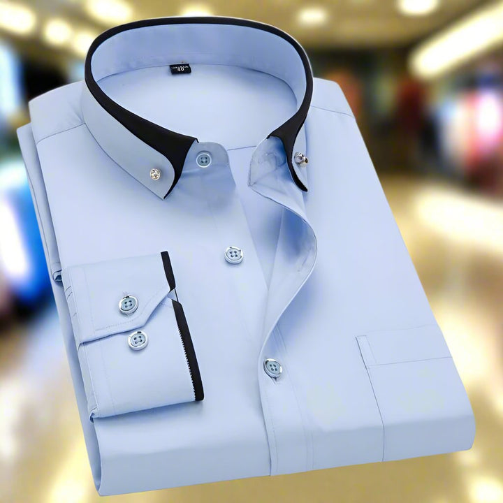 Oliver | Elegant and timeless long-sleeved premium shirt 3