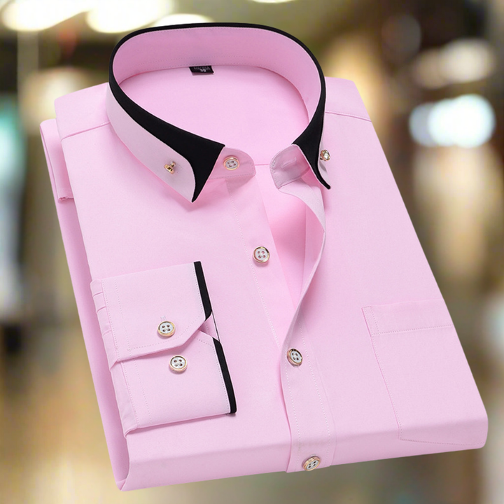 Oliver | Elegant and timeless long-sleeved premium shirt 8