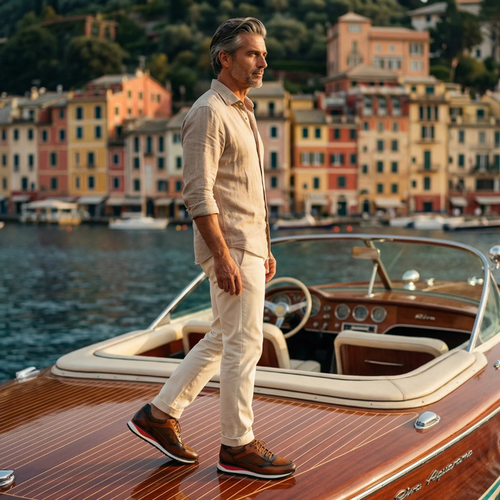 Oliver | Trendy and Sophisticated Premium Leather Sneakers 3