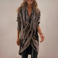 Lina | Stylish And Elegant Draped Abstract Tunic