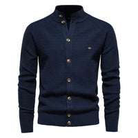 Mason | Classic Cable Knit Button Vest