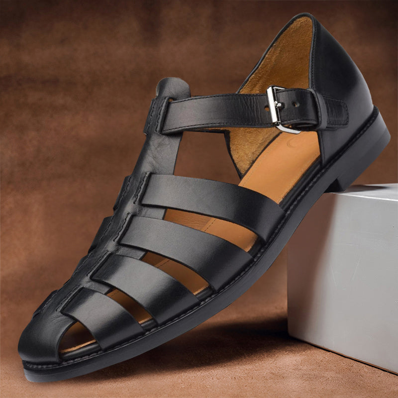 Peter | Classic And Supportive Women's Leather Sandals 1