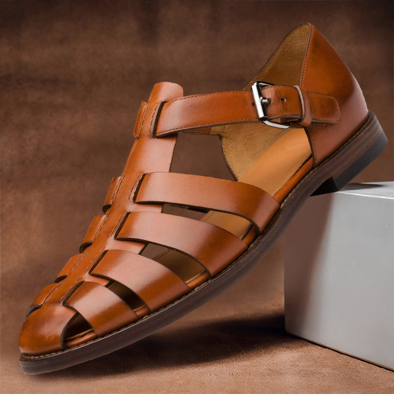Peter | Classic And Supportive Women's Leather Sandals 2