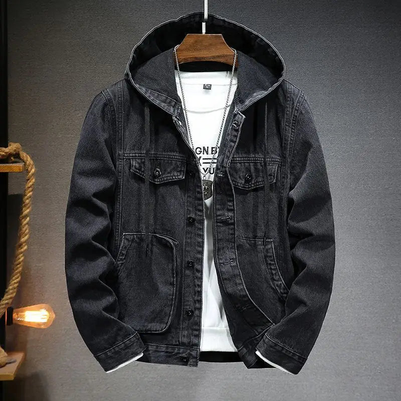 Reynan | Hooded Denim Jacket 0