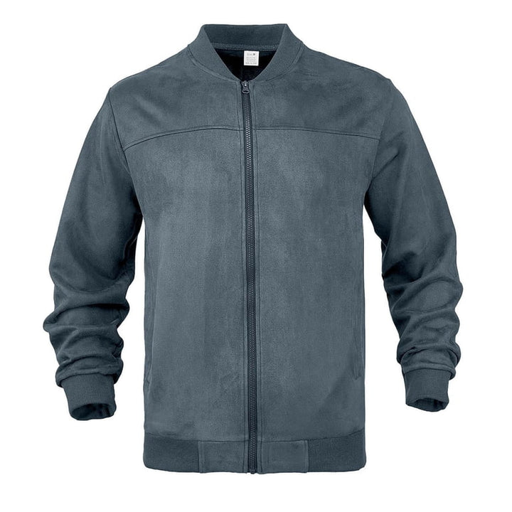 Robert | Timeless and classic leather bomber jacket 4