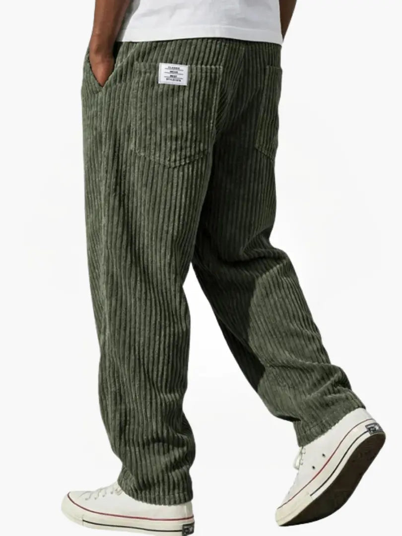 Ronald | Comfortable and relaxed fit corduroy trousers 8