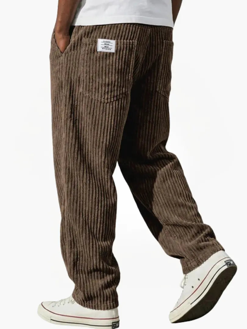Ronald | Comfortable and relaxed fit corduroy trousers 9