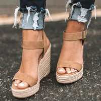 Isabella | Sophisticated and Timeless Espadrille Wedge Sandals
