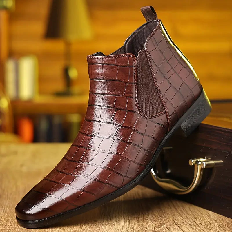 Ryder | Elegant Chelsea leather shoes 5