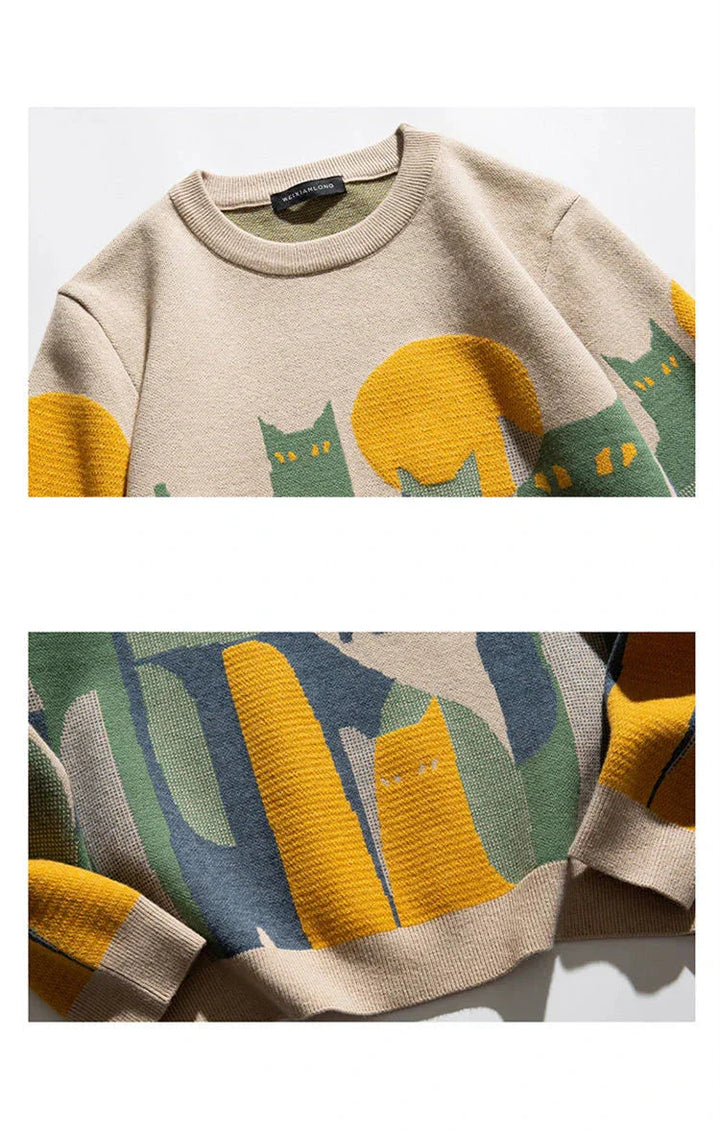Samantha | Moonlit cat Sweater 5