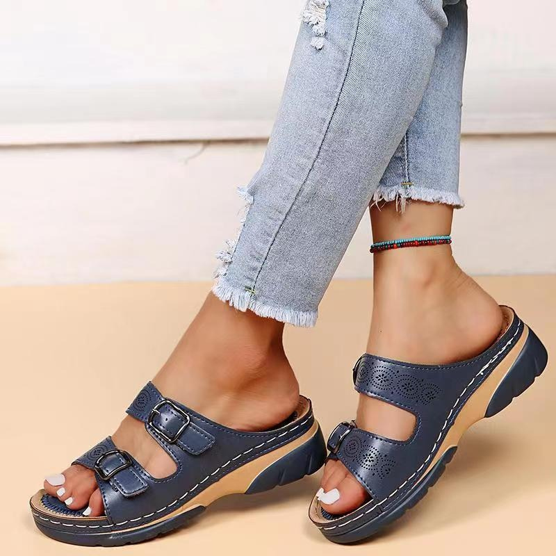 Sara | AussieSoles™ Women's Sandals - Genuine Leather, Orthopedic Comfort Fit 2