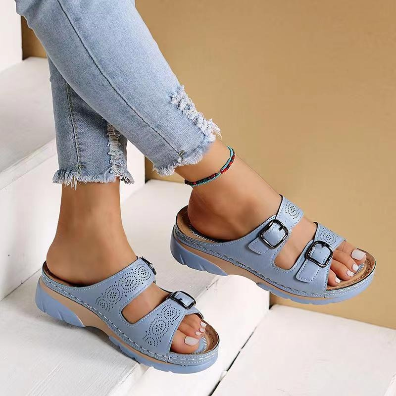 Sara | AussieSoles™ Women's Sandals - Genuine Leather, Orthopedic Comfort Fit 3