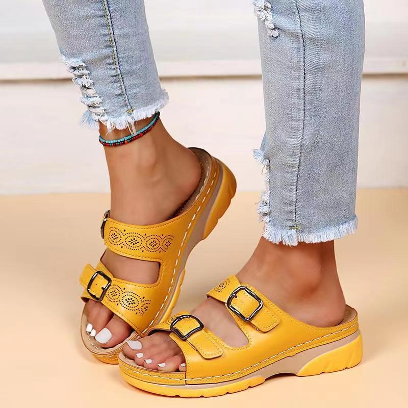 Sara | AussieSoles™ Women's Sandals - Genuine Leather, Orthopedic Comfort Fit 7