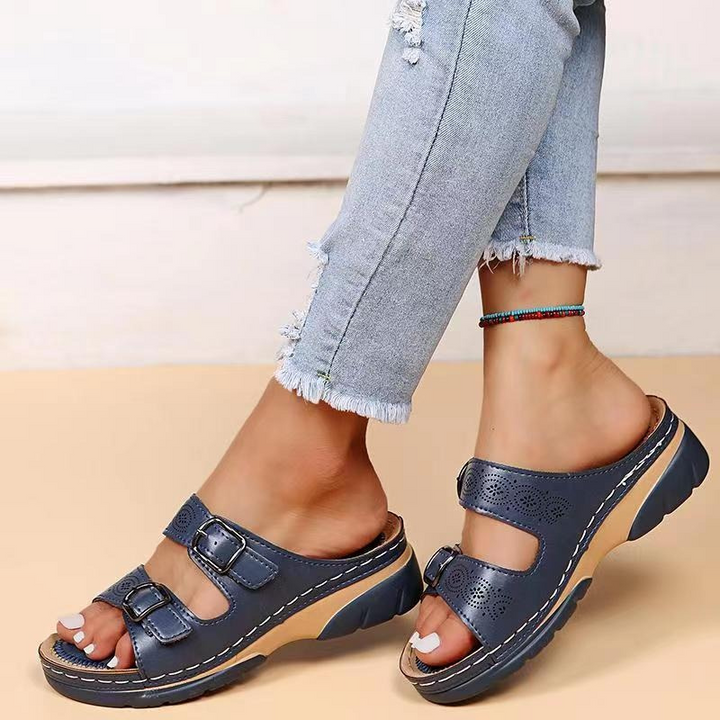 Sara | AussieSoles™ Women's Sandals - Genuine Leather, Orthopedic Comfort Fit 8