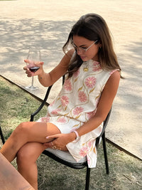 Emma | Comfortable And Elegant Floral Linen Dress