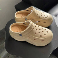 Aveline | Lässige Plateau-Sommer-Clogs