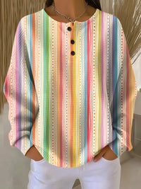 Amelia | Elegant And Comfortable Colorful Waffle Sweater