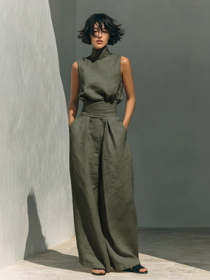 Savannah | Breathable Cotton & Linen Women's Jumpsuits 2