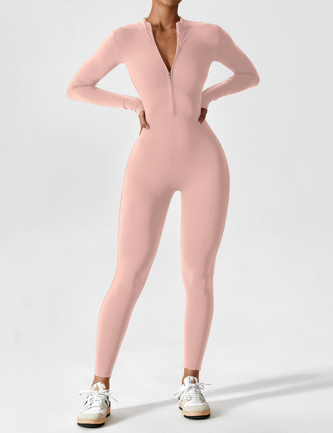 Savannah | Long  Sleeve Zipper Jumpsuit 10