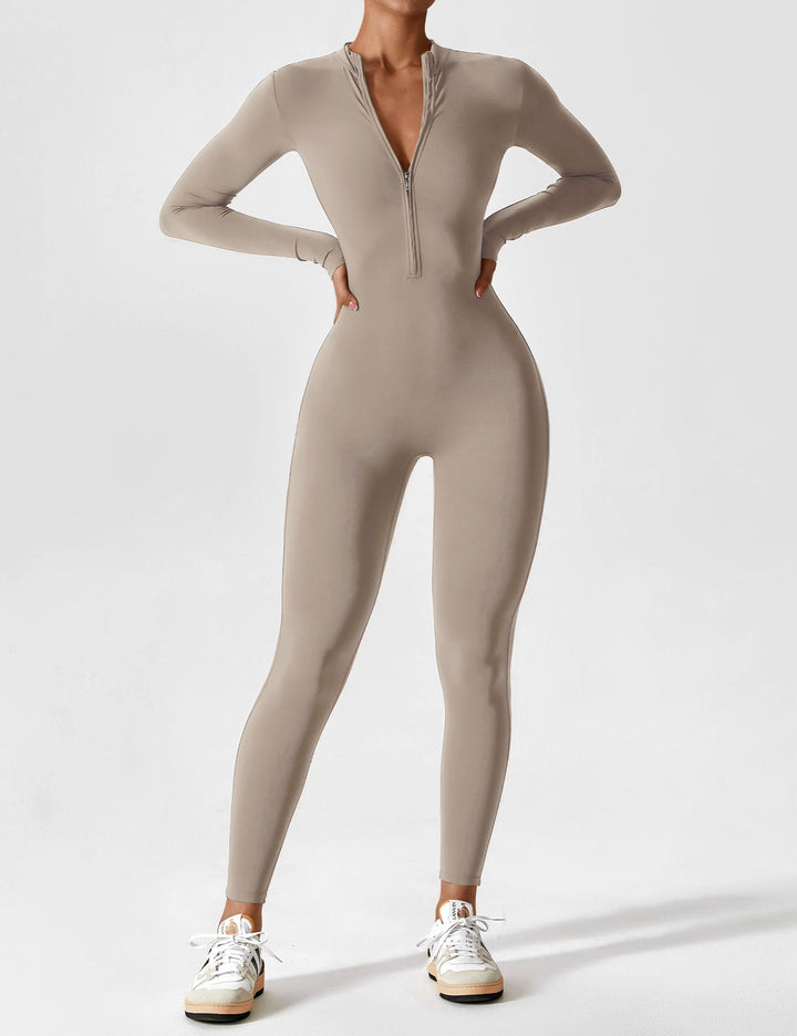Savannah | Long  Sleeve Zipper Jumpsuit 11