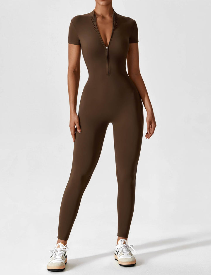 Savannah | Long  Sleeve Zipper Jumpsuit 13