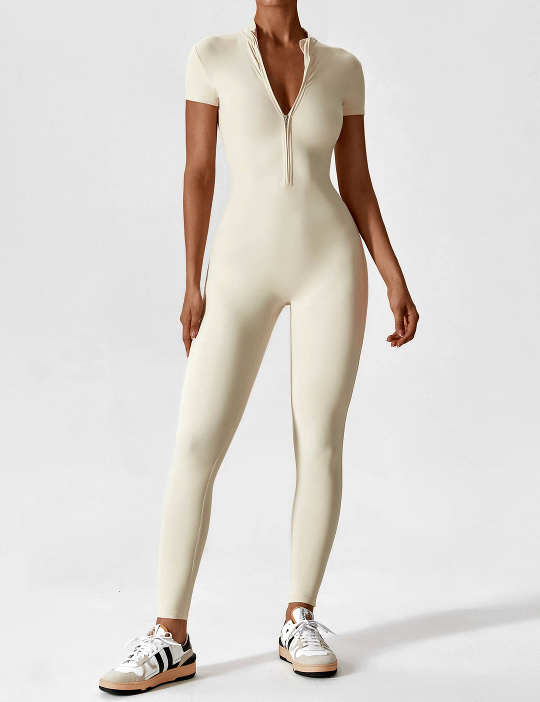 Savannah | Long  Sleeve Zipper Jumpsuit 16
