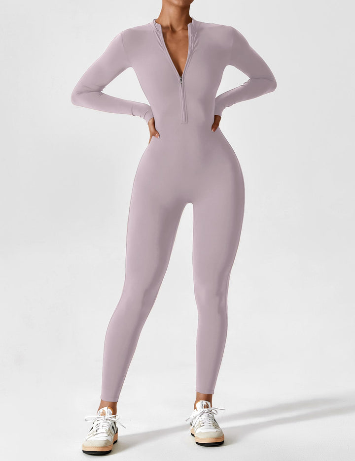 Savannah | Long  Sleeve Zipper Jumpsuit 20