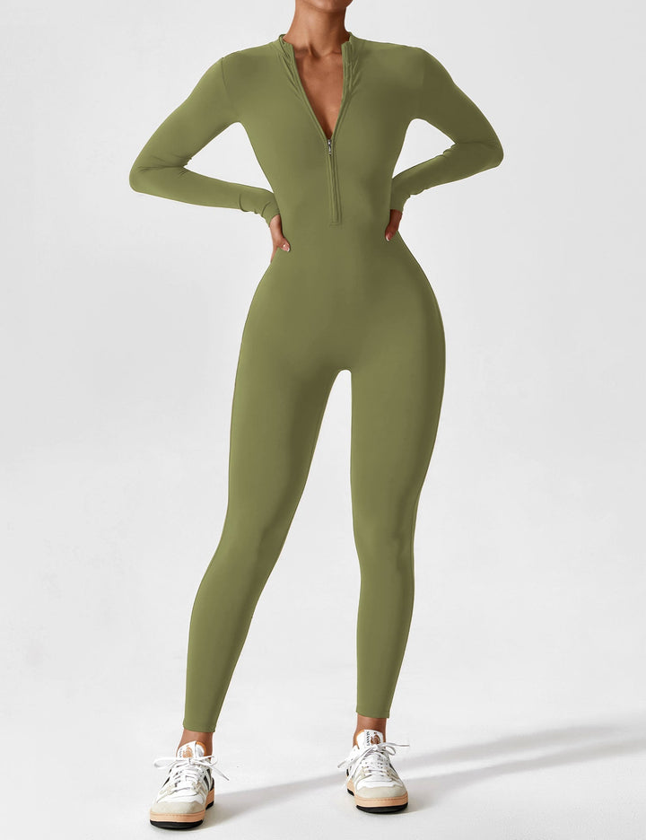 Savannah | Long  Sleeve Zipper Jumpsuit 23
