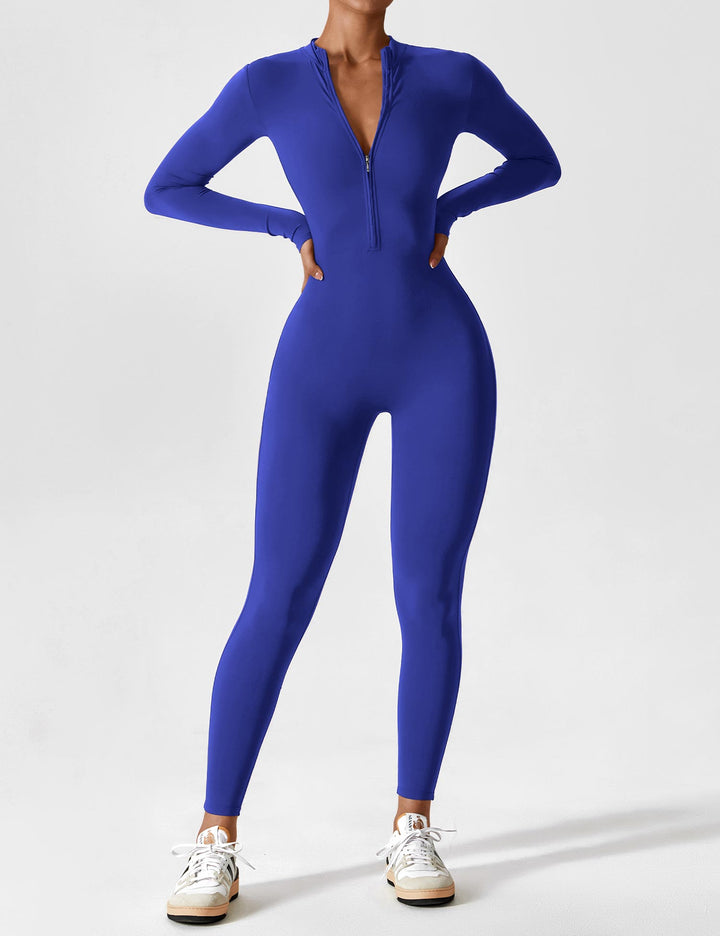 Savannah | Long  Sleeve Zipper Jumpsuit 25
