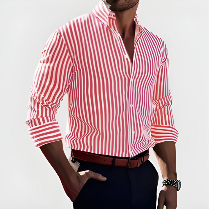 Sebastian | Premium Striped Shirt 2