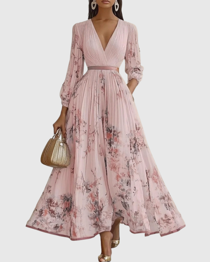 Seraphina | Elegant and Flowing Pleated Maxi Dress 3