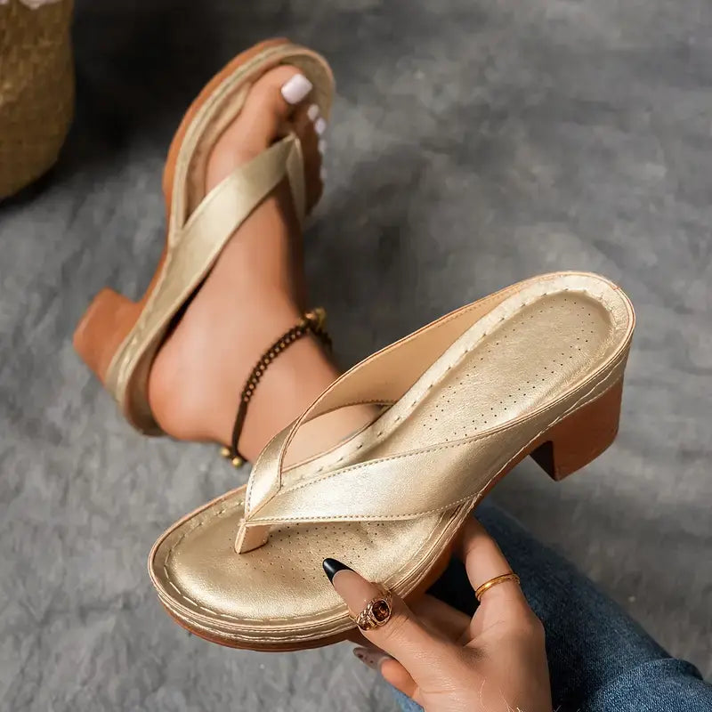 Serena | Orthopedic Comfort Slippers with Ergonomic Heel 0