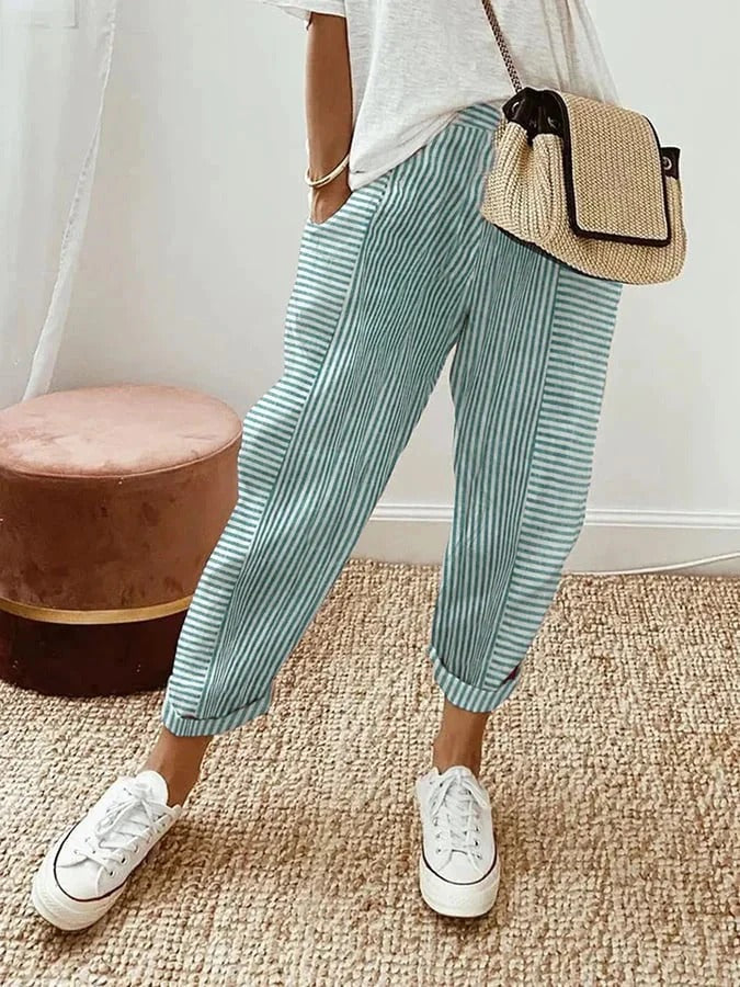 Sienna | Chic Lightweight Relaxed-Fit Pants 5