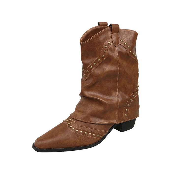 Sierra | Studded Western Cowboy Boots 9
