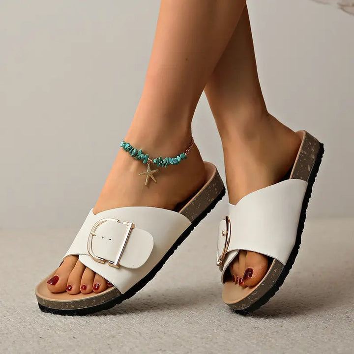 Sofia | Minimalist Orthopedic Women's Flat Sandals 9
