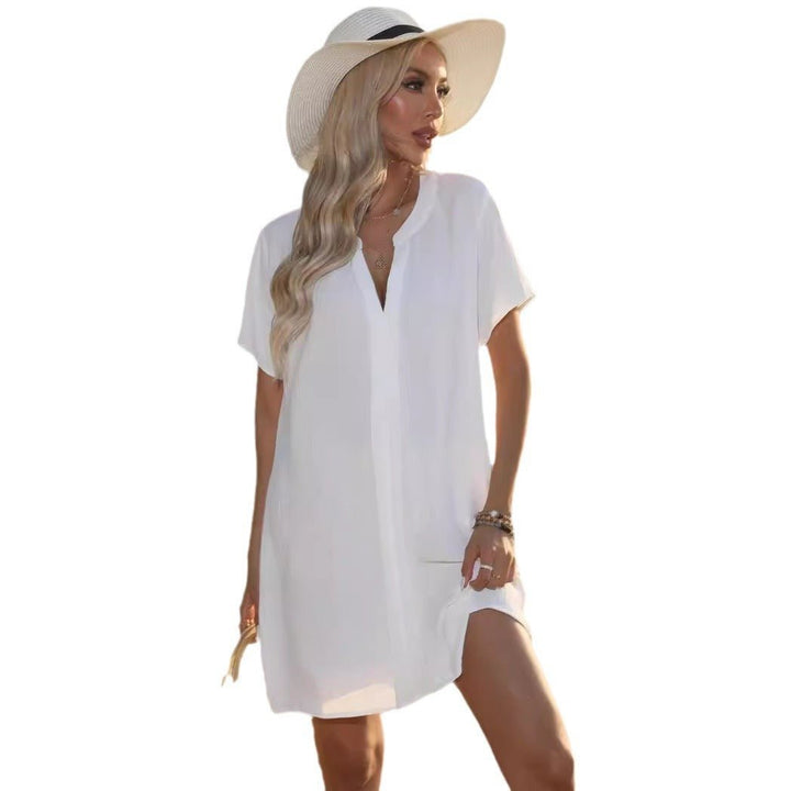 Sophia | Elegant And Comfortable summer tunic shift dress 5