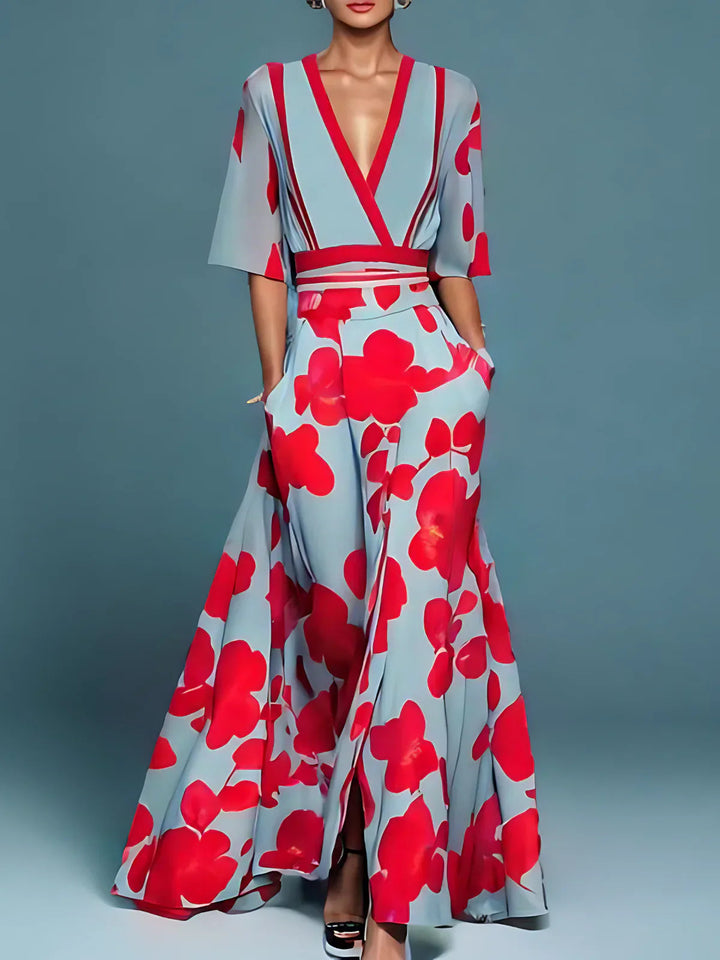 Sophie | Elegant and Sophisticated Floral Dress 1