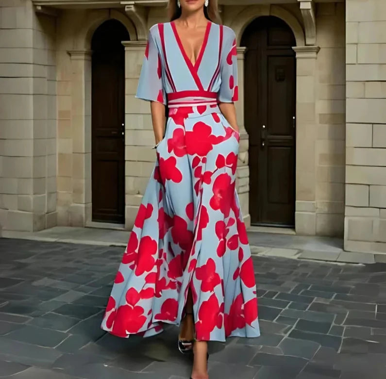 Sophie | Elegant and Sophisticated Floral Dress 2
