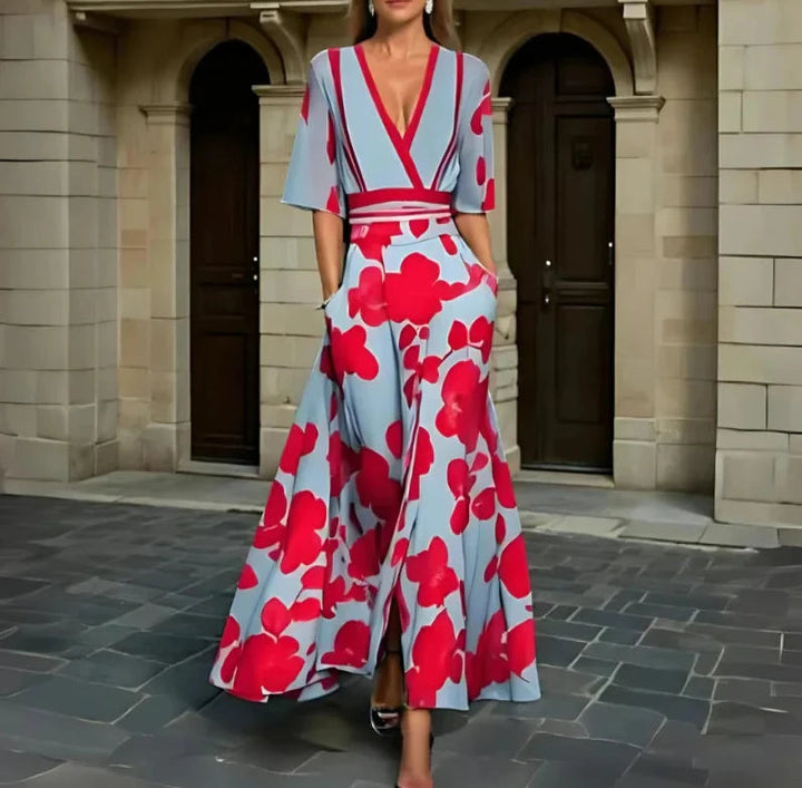 Sophie | Elegant and Sophisticated Floral Dress 2