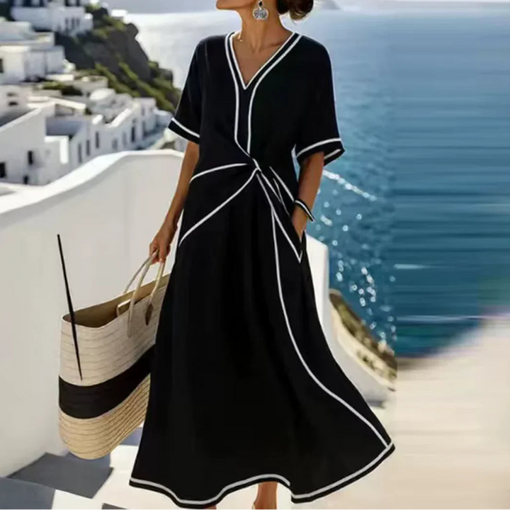 Sophie | Flattering Floral Maxi Dress for Women – Elegant & Comfortable Long Dress 4