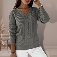 Celeste | V-Ausschnitt Strickpullover
