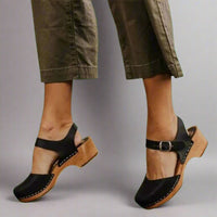 Luna | Classic And Sophisticated Vintage Platform Clogs