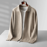 Adrian | Klassischer Kaschmir-Strickpullover