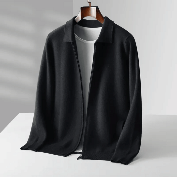 Spencer | Classic cashmere knit sweater 2