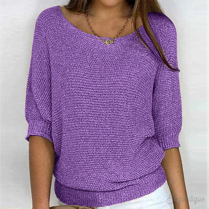 Tiffany | Knitted Sweater Casual 12