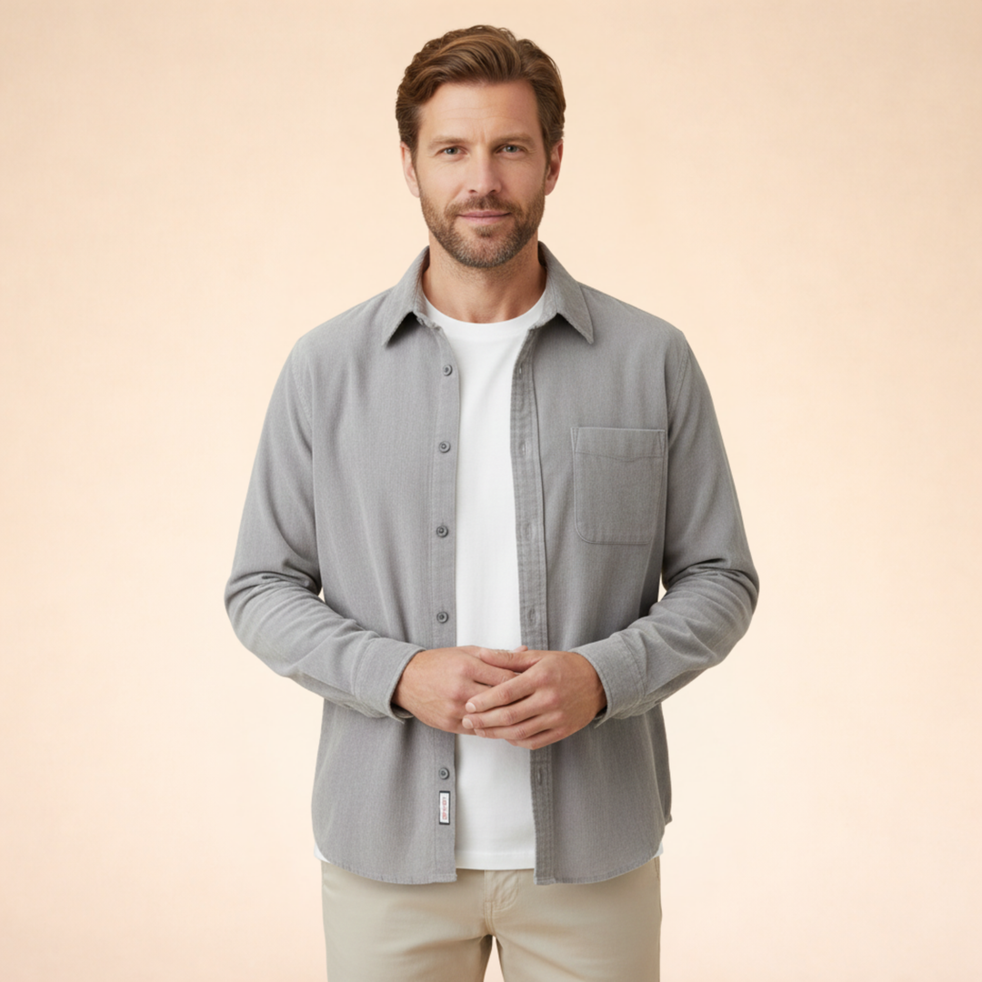 Mason | Men’s Classic Corduroy Button-Up Shirt